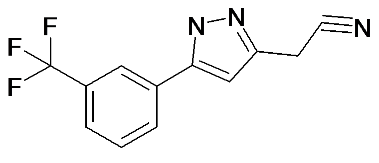 1574531-93-3 | [5-(3-Trifluoromethyl-phenyl)-1H-pyrazol-3-yl]-acetonitrile