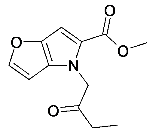 4-(2-Oxo-butyl)-4H-furo[3,2-b]pyrrole-5-carboxylic acid methyl ester