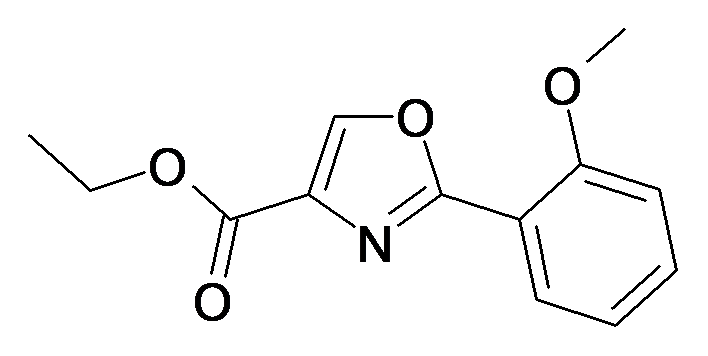 885274-64-6 | MFCD06738619 | 2-(2-Methoxy-phenyl)-oxazole-4-carboxylic acid ethyl ester