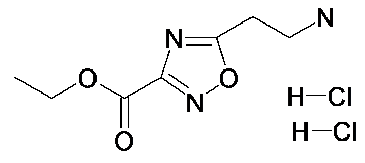 5-(2-Amino-ethyl)-[1,2,4]oxadiazole-3-carboxylic acid ethyl ester, dihydrochloride