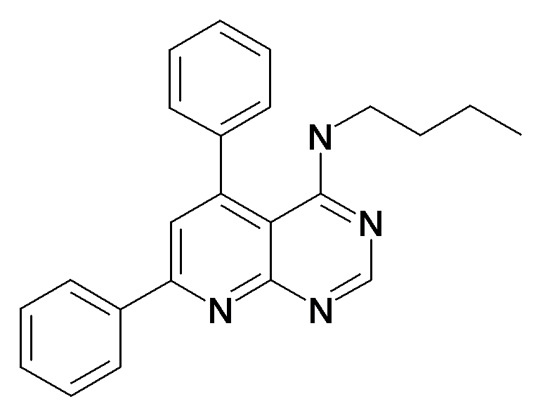 Butyl-(5,7-diphenyl-pyrido[2,3-d]pyrimidin-4-yl)-amine