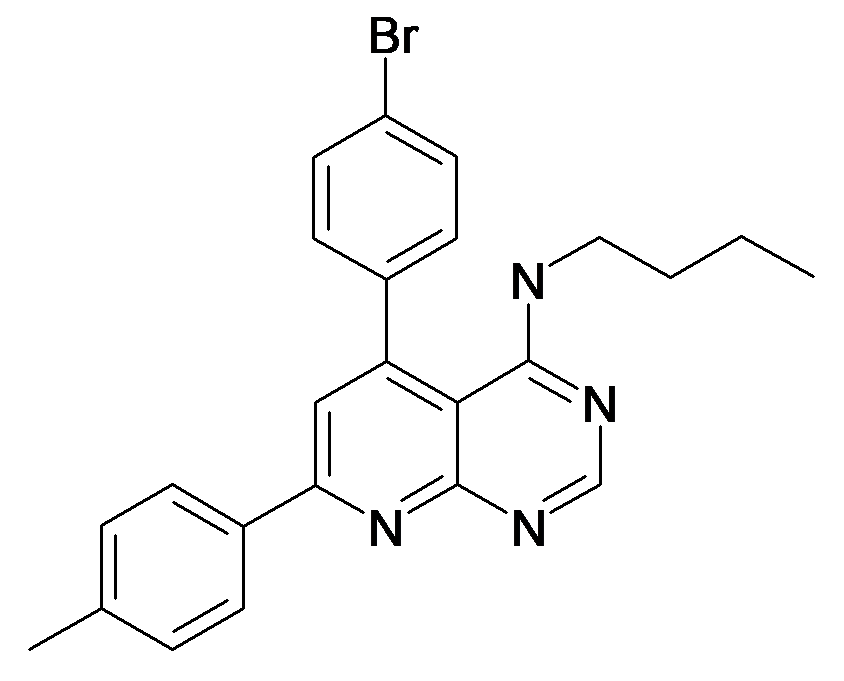 [5-(4-Bromo-phenyl)-7-p-tolyl-pyrido[2,3-d]pyrimidin-4-yl]-butyl-amine