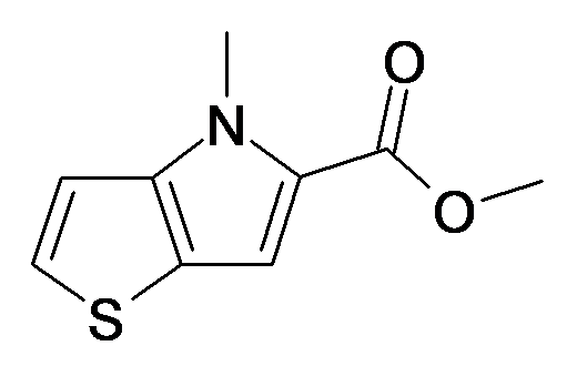 857284-01-6 | MFCD07772839 | 4-Methyl-4H-thieno[3,2-b]pyrrole-5-carboxylic acid methyl ester