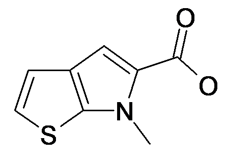 6-Methyl-6H-thieno[2,3-b]pyrrole-5-carboxylic acid