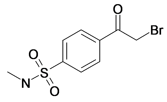 99847-74-2 | MFCD27935351 | 4-(2-Bromo-acetyl)-N-methyl-benzenesulfonamide