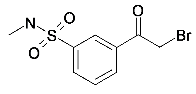 193761-62-5 | 3-(2-Bromo-acetyl)-N-methyl-benzenesulfonamide