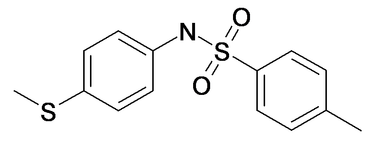 4-Methyl-N-(4-methylsulfanyl-phenyl)-benzenesulfonamide