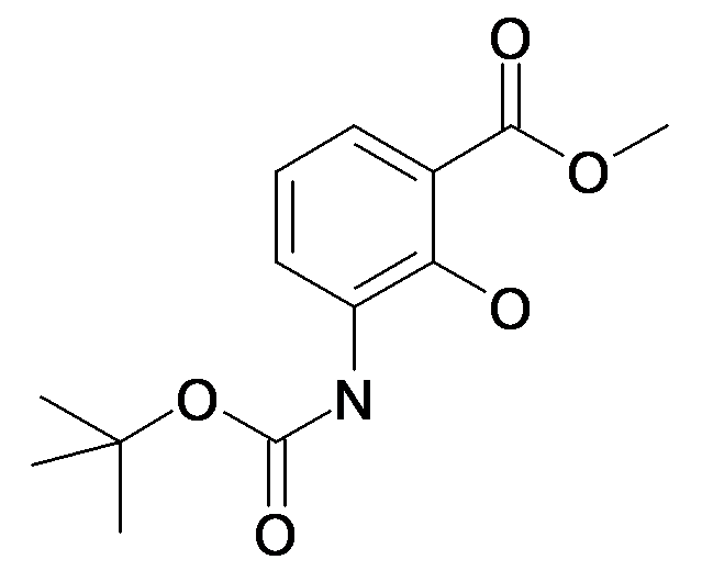 3-tert-Butoxycarbonylamino-2-hydroxy-benzoic acid methyl ester