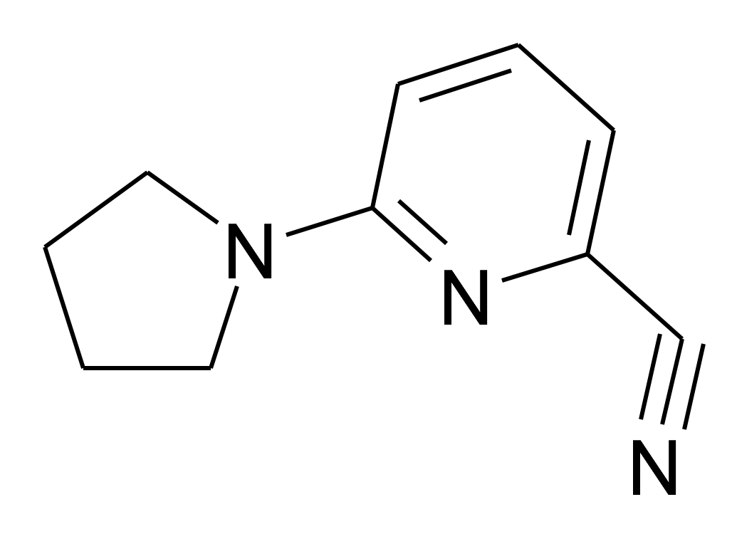 160017-13-0 | MFCD09064948 | 6-Pyrrolidin-1-yl-pyridine-2-carbonitrile | acints