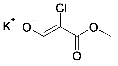 Potassium; (Z)-2-chloro-2-methoxycarbonyl-ethenolate