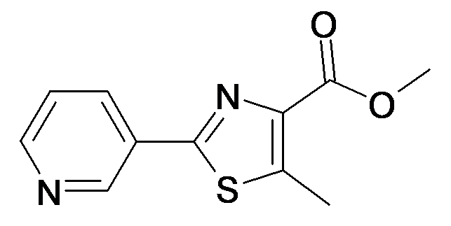 959578-02-0 | MFCD24206109 | 5-Methyl-2-pyridin-3-yl-thiazole-4-carboxylic acid methyl ester | acints