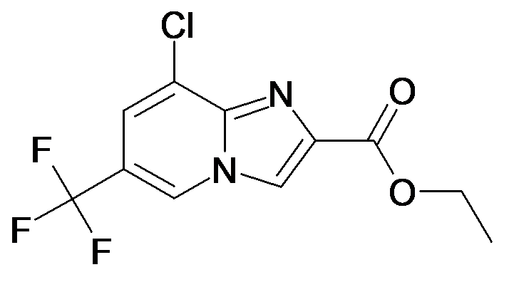 8-Chloro-6-trifluoromethyl-imidazo[1,2-a]pyridine-3-carboxylic acid ethyl ester