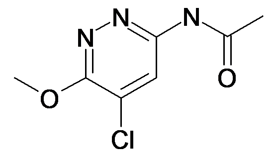 MFCD24572233 | N-(5-Chloro-6-methoxy-pyridazin-3-yl)-acetamide | acints