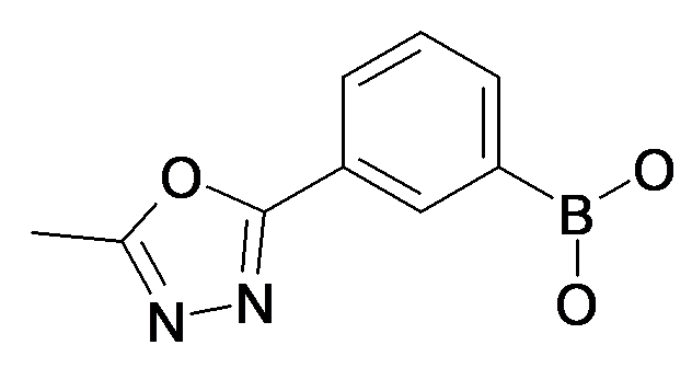 913836-04-1 | MFCD08689540 | 3-(5-Methyl-1,3,4-oxadiazol-2-yl)benzeneboronic acid | acints