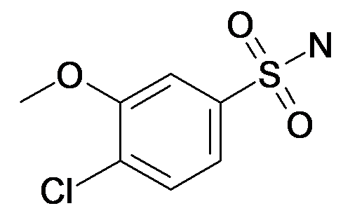 4-Chloro-3-methoxy-benzenesulfonamide