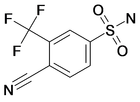 4-Cyano-3-trifluoromethyl-benzenesulfonamide