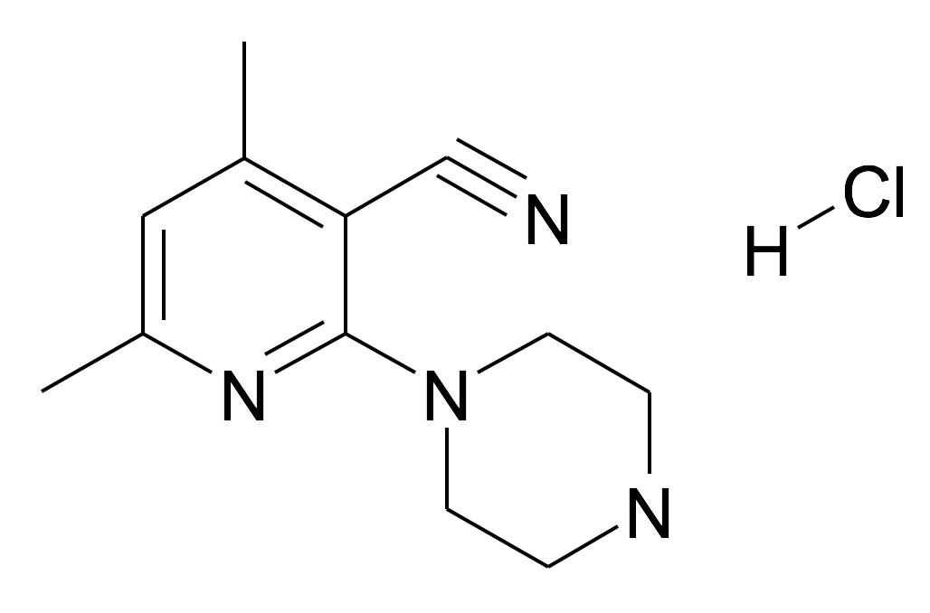 4,6-Dimethyl-2-piperazin-1-yl-nicotinonitrile; hydrochloride