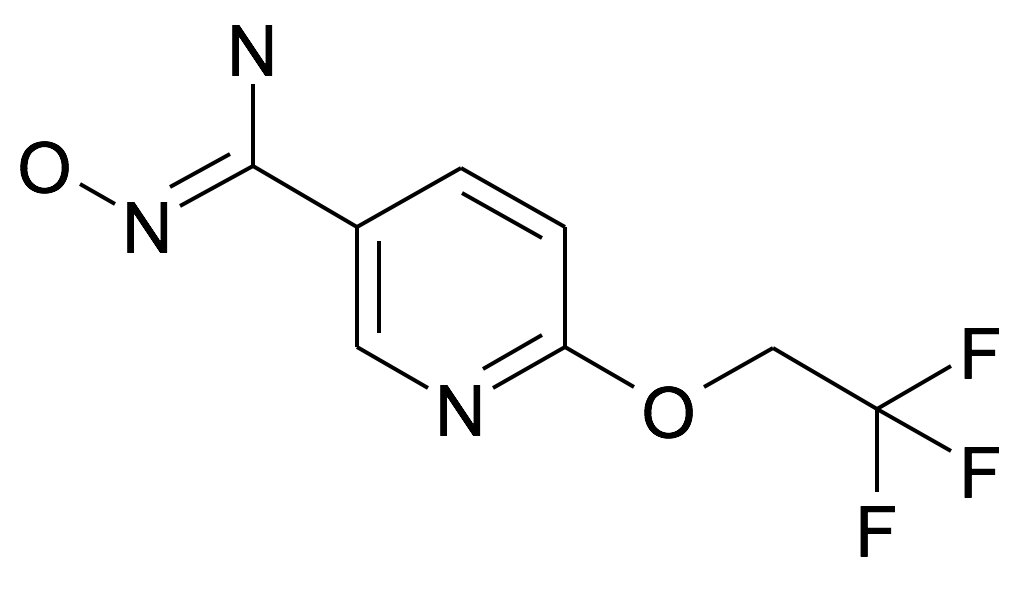 N-Hydroxy-6-(2,2,2-trifluoro-ethoxy)-nicotinamidine