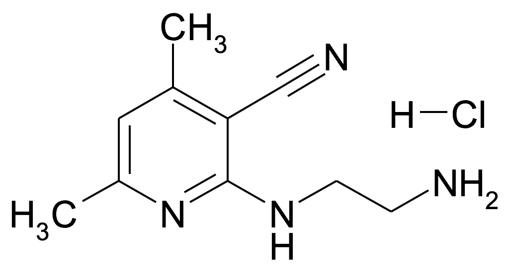 2-(2-Amino-ethylamino)-4,6-dimethyl-nicotinonitrile; hydrochloride