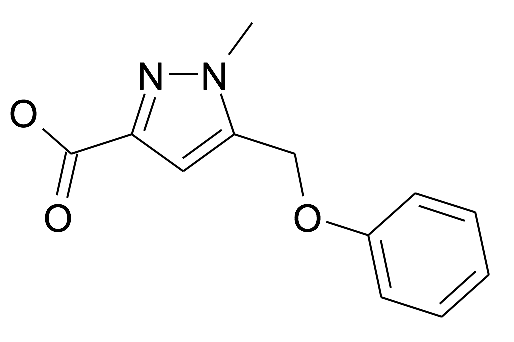 1225797-64-7 | MFCD16316328 | 1-Methyl-5-phenoxymethyl-1H-pyrazole-3-carboxylic acid | acints