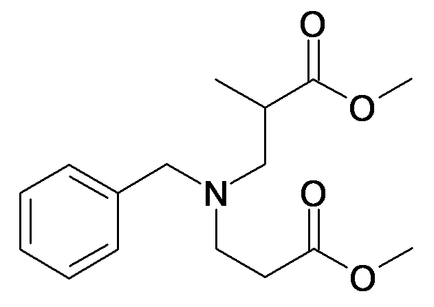 3-[Benzyl-(2-methoxycarbonyl-ethyl)-amino]-2-methyl-propionic acid methyl ester