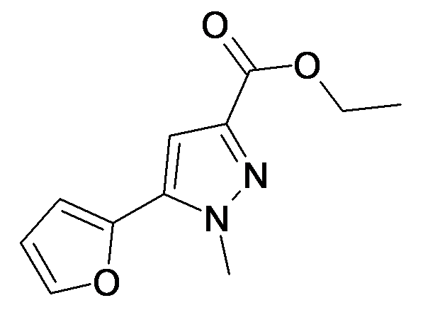 5-Furan-2-yl-1-methyl-1H-pyrazole-3-carboxylic acid ethyl ester 104296-35-7 MFCD08271949