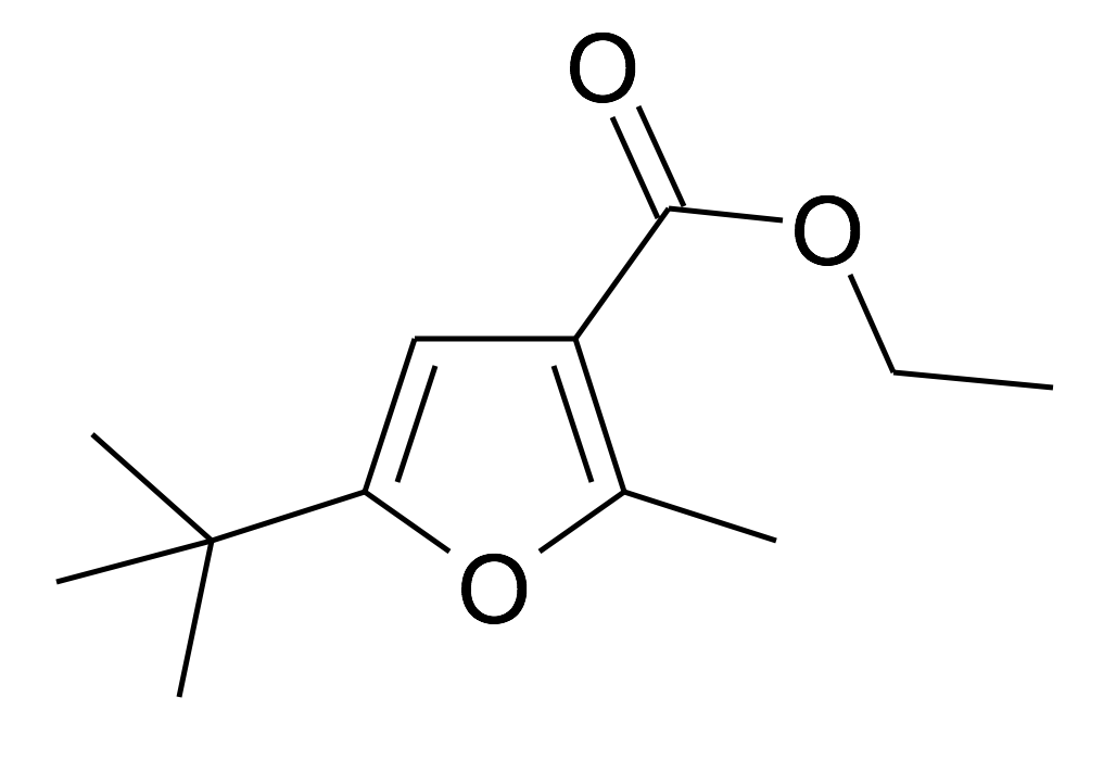 5-tert-Butyl-2-methyl-furan-3-carboxylic acid ethyl ester