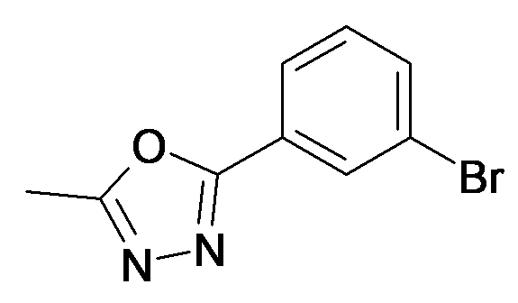 41491-53-6 | MFCD08691468 | 2-(3-Bromo-phenyl)-5-methyl-[1,3,4]oxadiazole | acints
