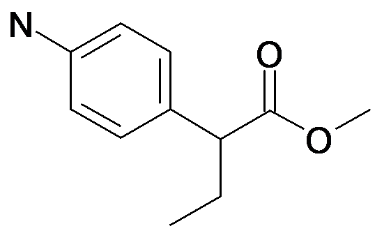 MFCD13188498 | 2-(4-Amino-phenyl)-butyric acid methyl ester | acints