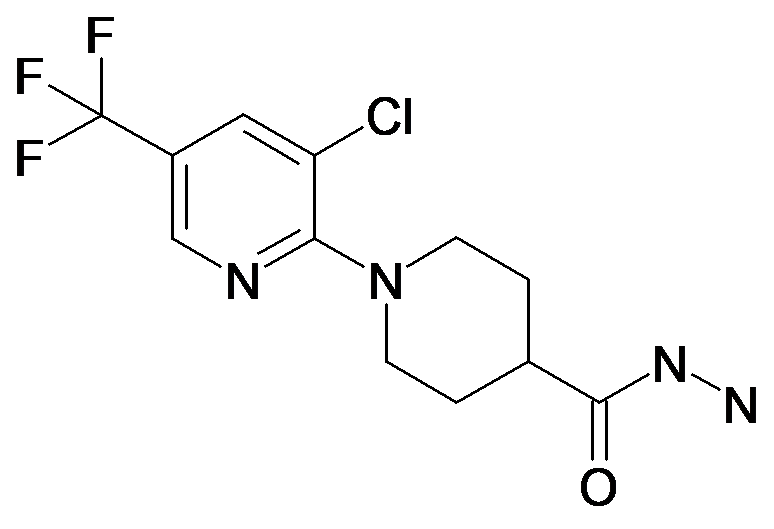 3'-Chloro-5'-trifluoromethyl-3,4,5,6-tetrahydro-2H-[1,2']bipyridinyl-4-carboxylic acid hydrazide
